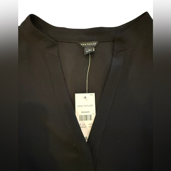 NWT Ann Taylor Tie Front Shirtdress - Picture 2 of 6